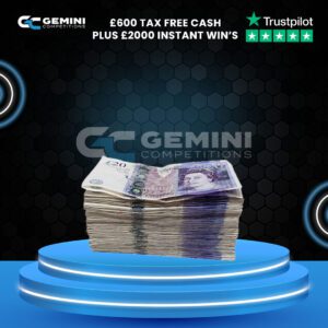 £600 plus £2000 instant wins