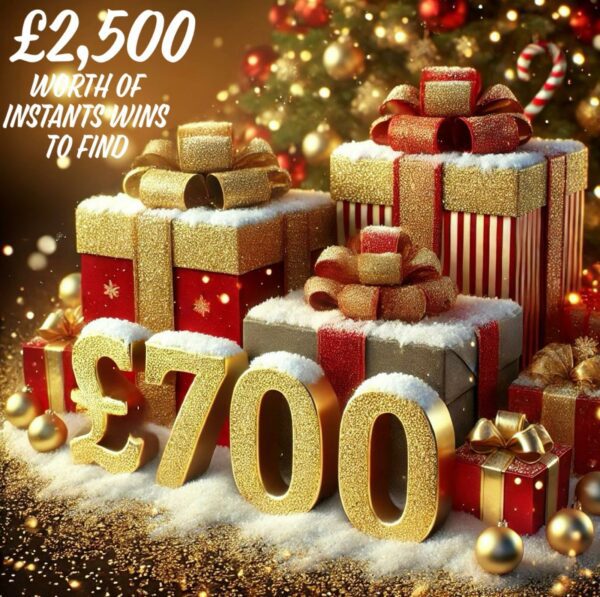 £700 Tax Free Cash plus £2500 worth of Instant Wins