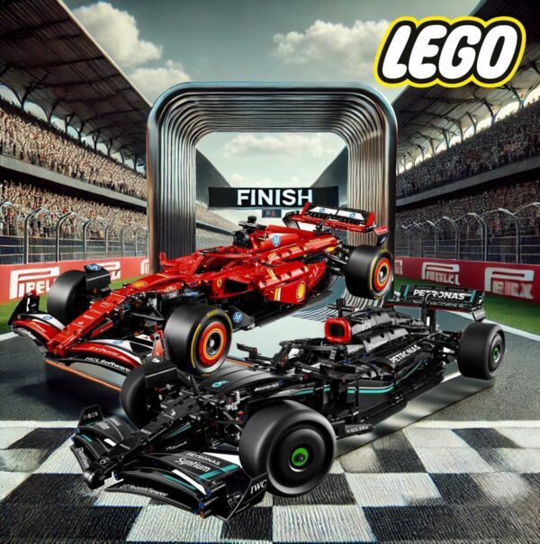 Ferrari or Mercedes F1 Lego