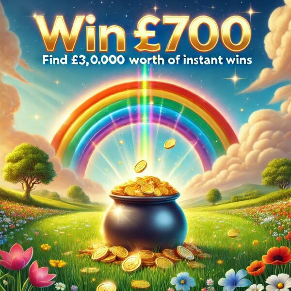 £700 Tax Free Cash plus £3000 worth of Instant Wins