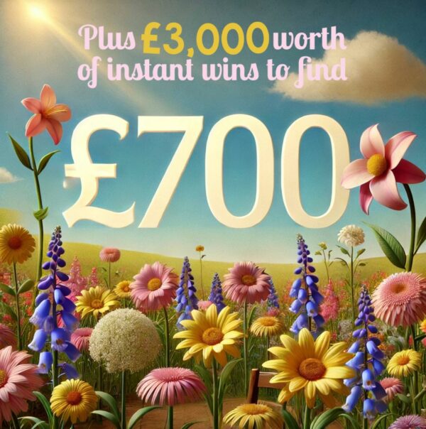 £700 Tax Free Cash plus £3000 worth of Instant Wins